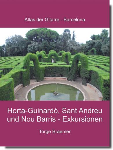 Buchcover, Heckenlabyrinth mit rundem Teich